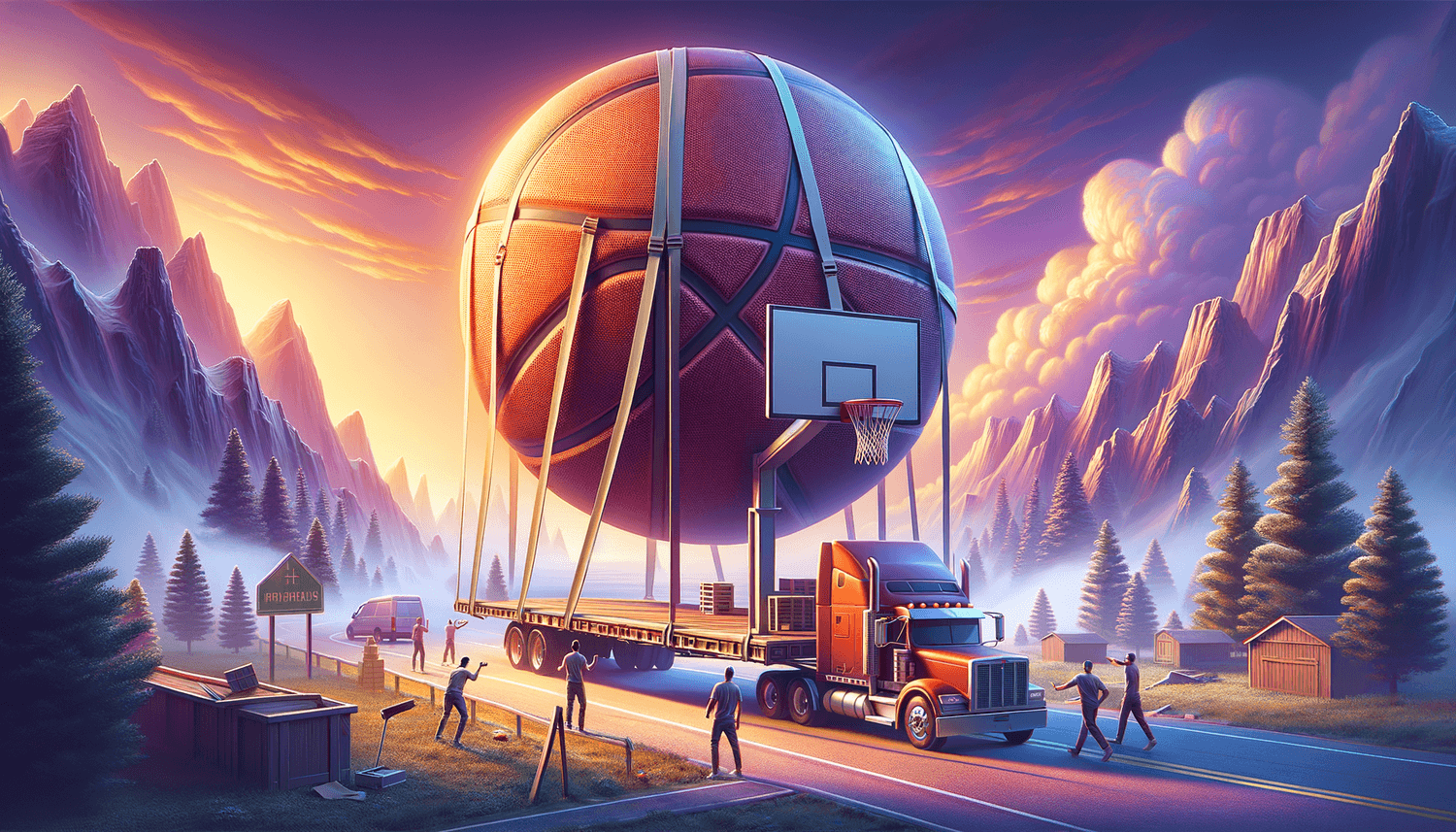 How to Transport a Basketball Hoop Basketball Universe