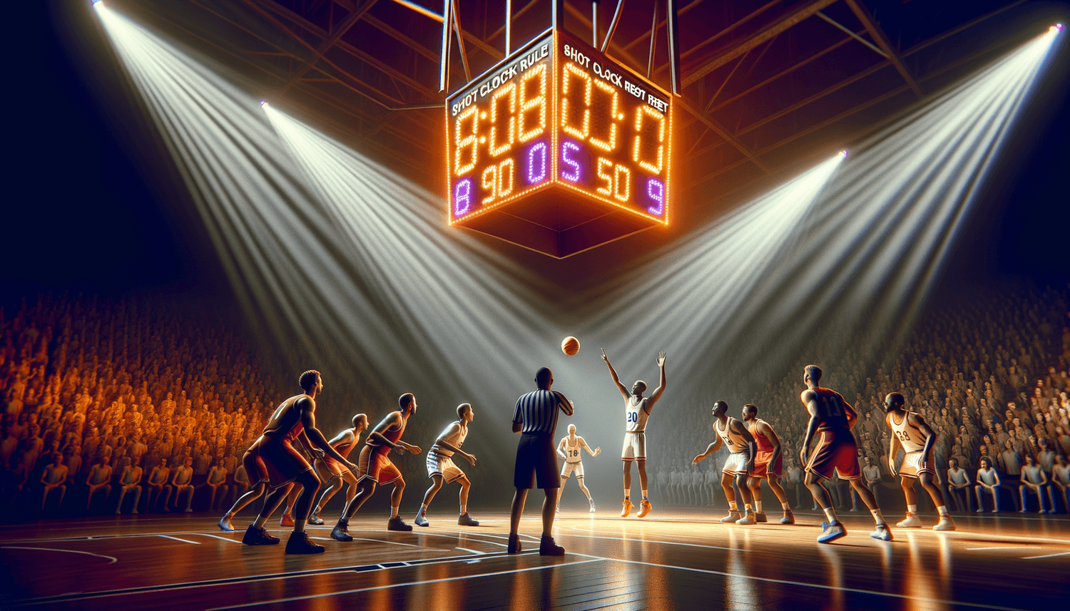 Shot Clock Reset Rule in Basketball Basketball Universe