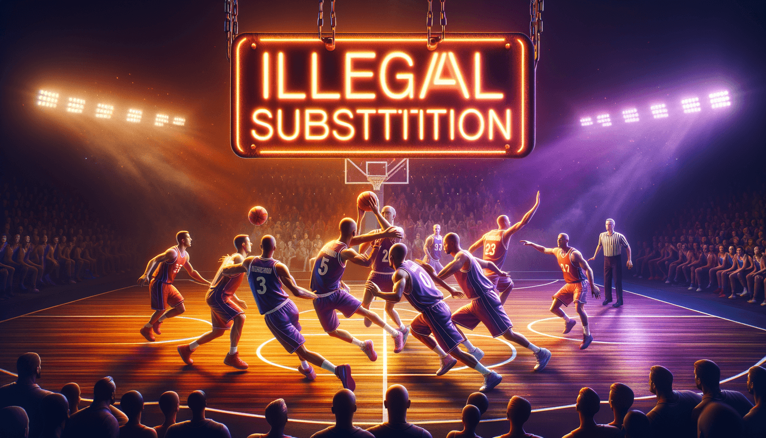 Illegal Substitution Rule in Basketball How It Works Basketball Universe