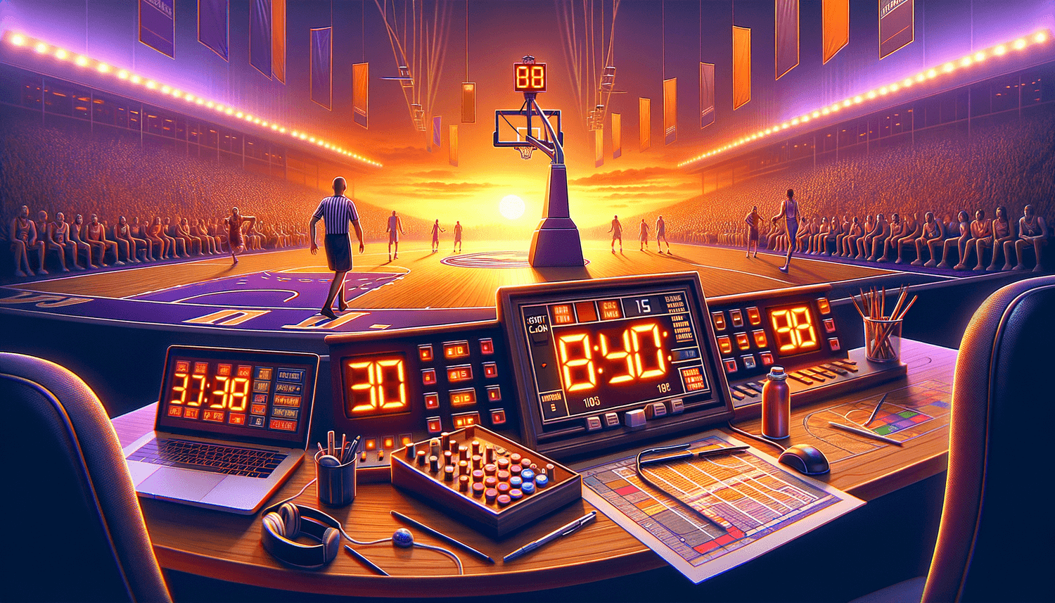 Understanding Shot Clock Operator Rule in Basketball Basketball Universe