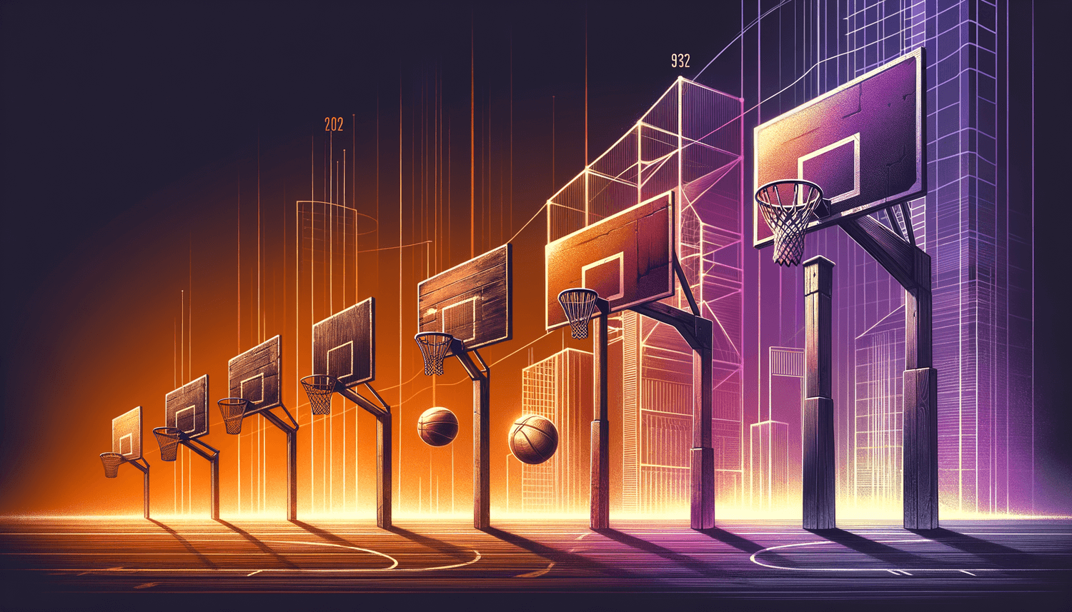 The Evolution of the Basketball Hoop and Backboard Basketball Universe