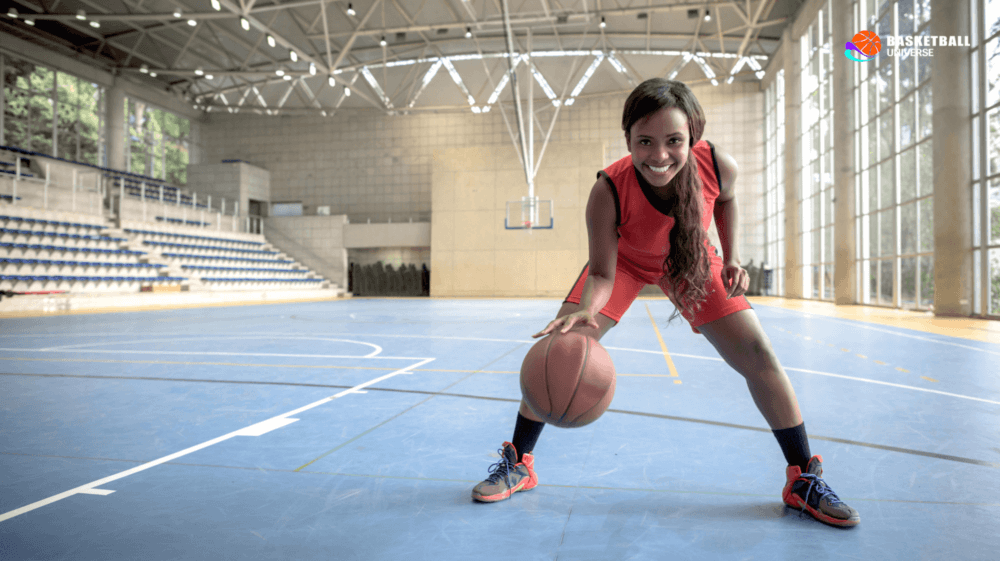 How To Break In Basketball Shoes Basketball Universe   Basketball Girl Playing 1000x561 